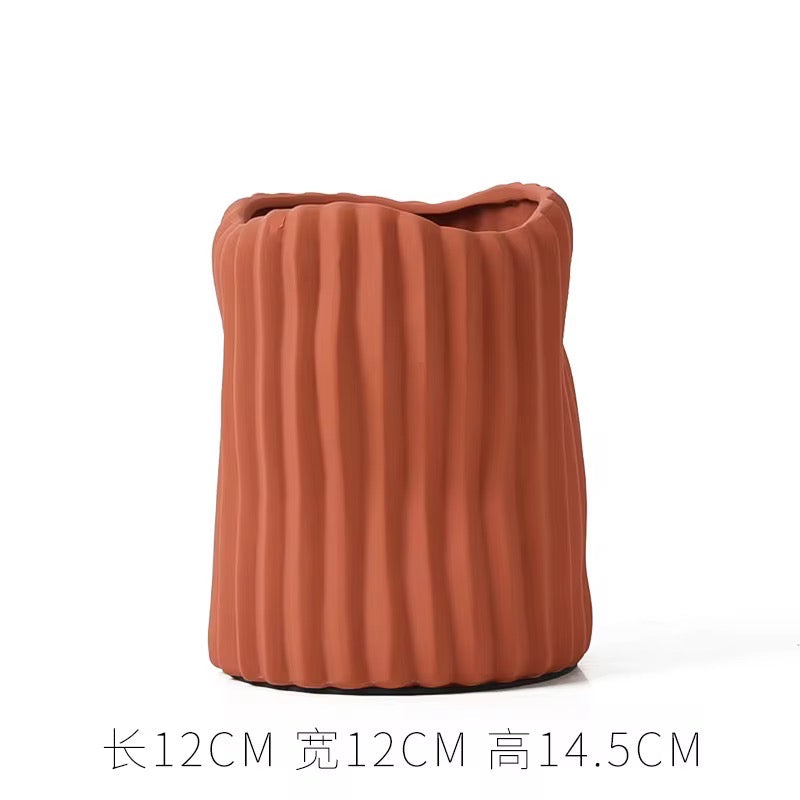 Morandi Line Set of 3 Vases
