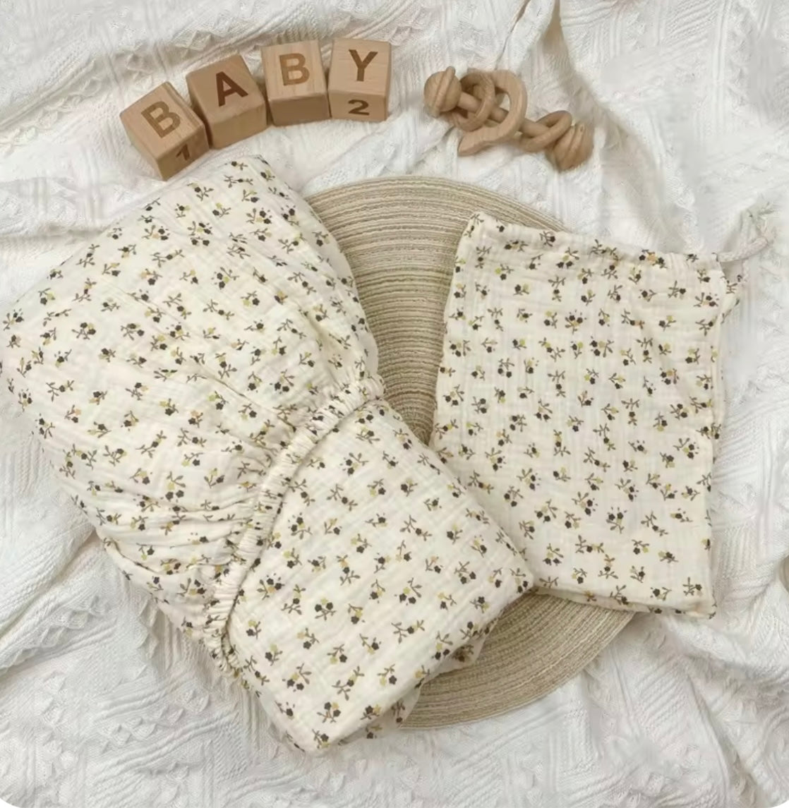 Baby Crib Fitted Sheet