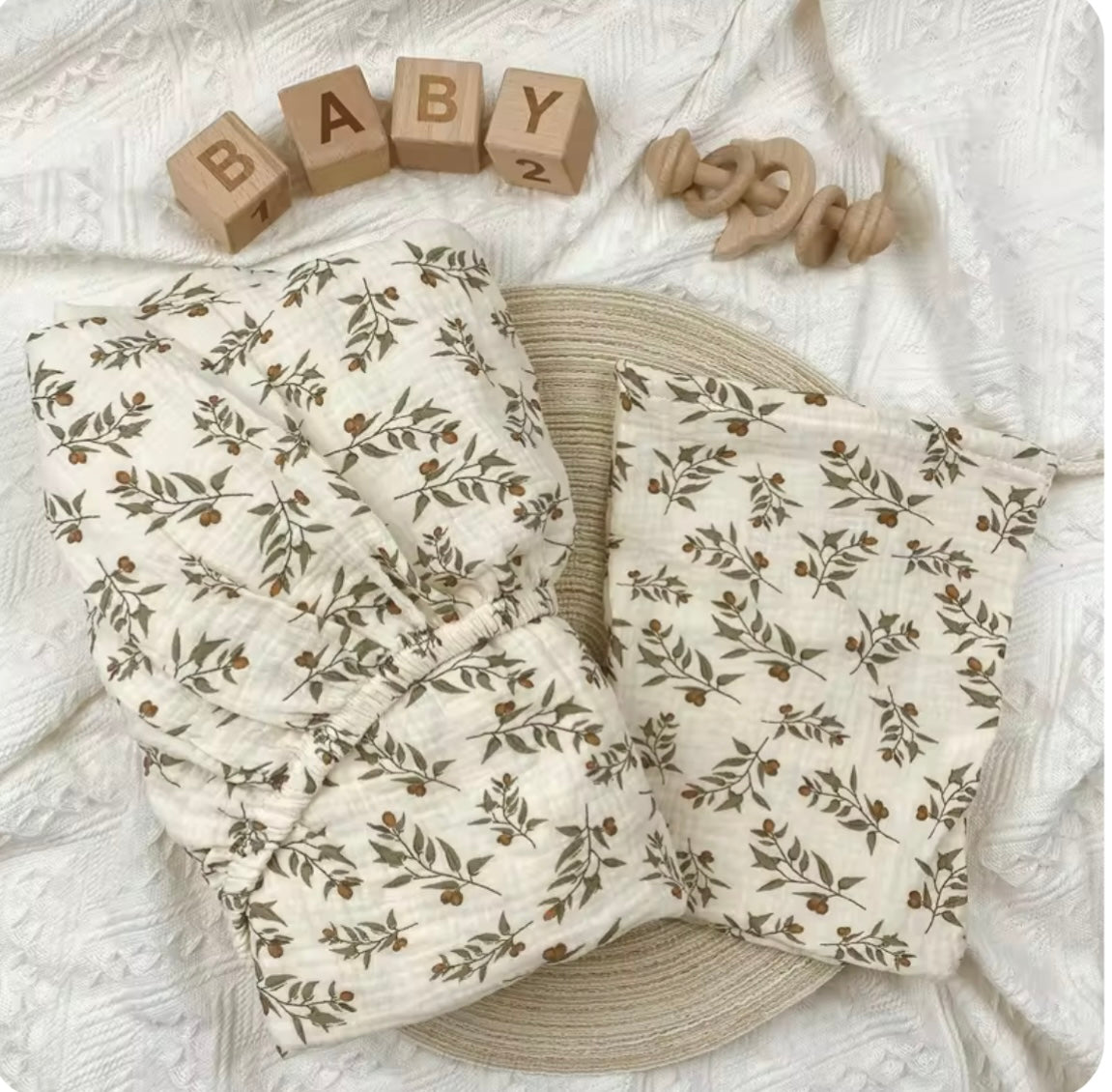 Baby Crib Fitted Sheet