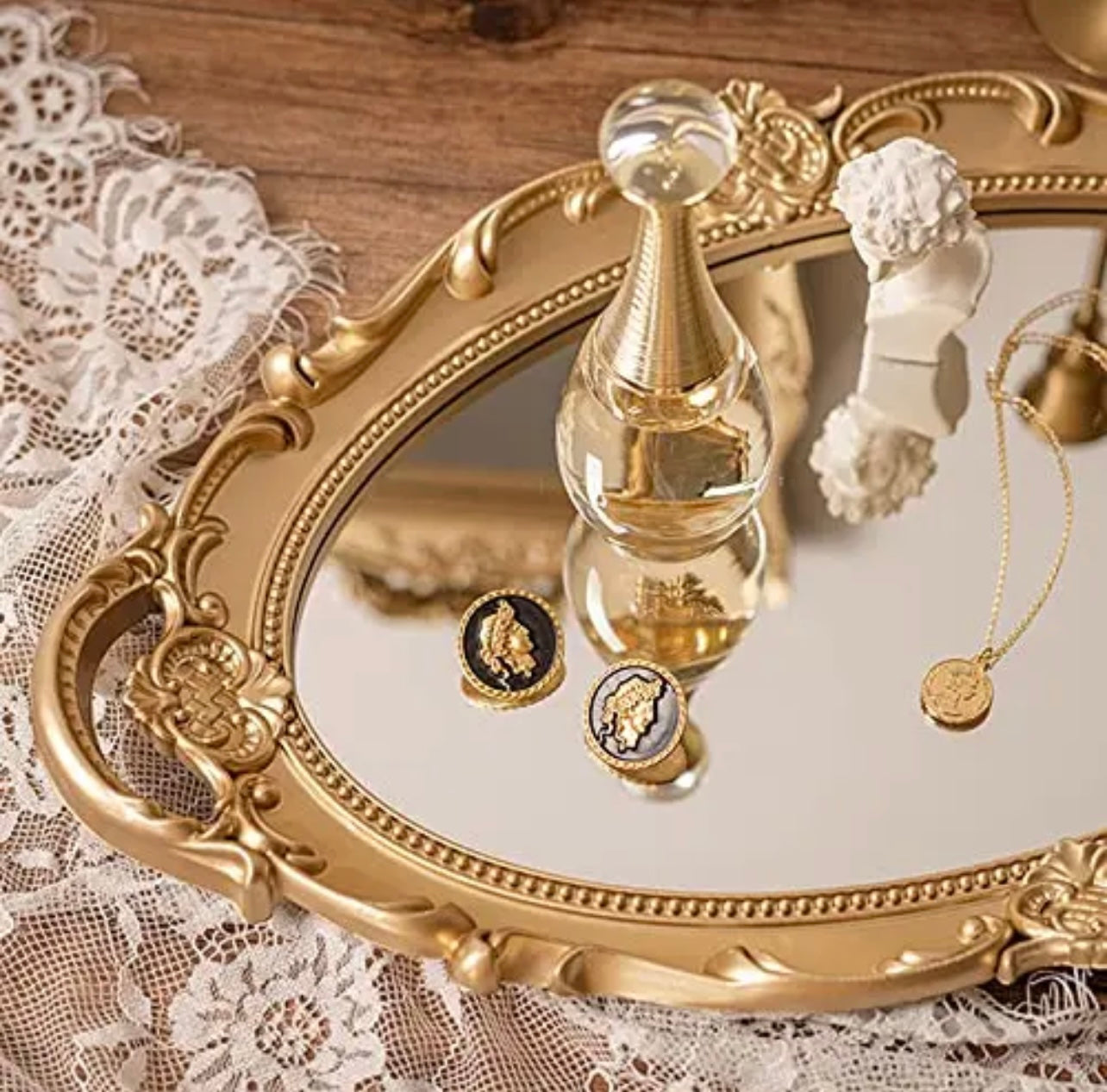 Vanity Mirror Tray