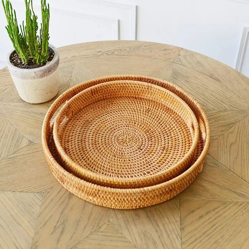 Woven Round Tray