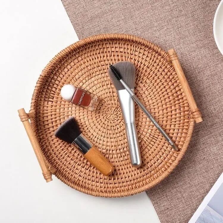 Woven Tray with Handles
