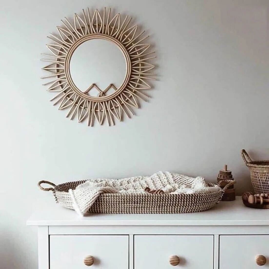 Coastal Beach Mirror