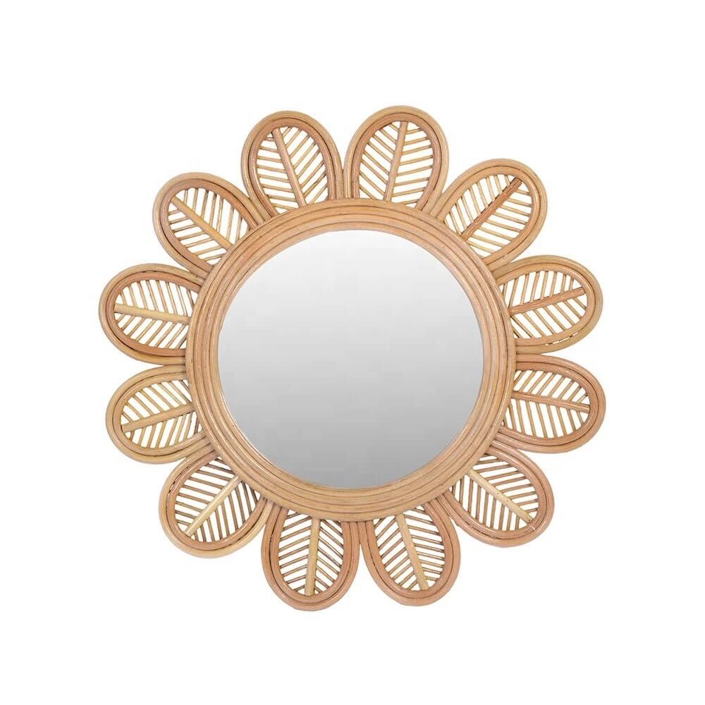 Daisy Rattan Mirror