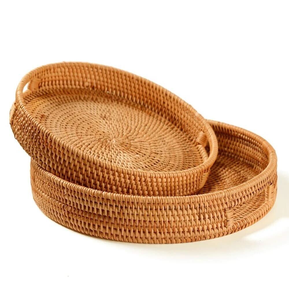 Woven Round Tray