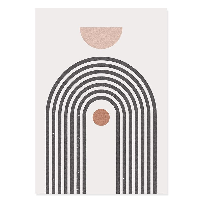 Black Rainbow Poster/Canva