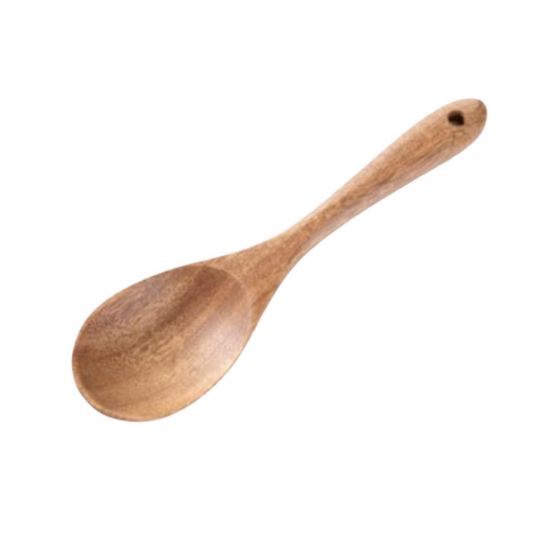 Wooden Round Spoon