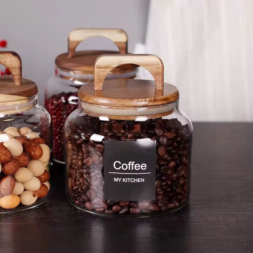 Retro Glass Container