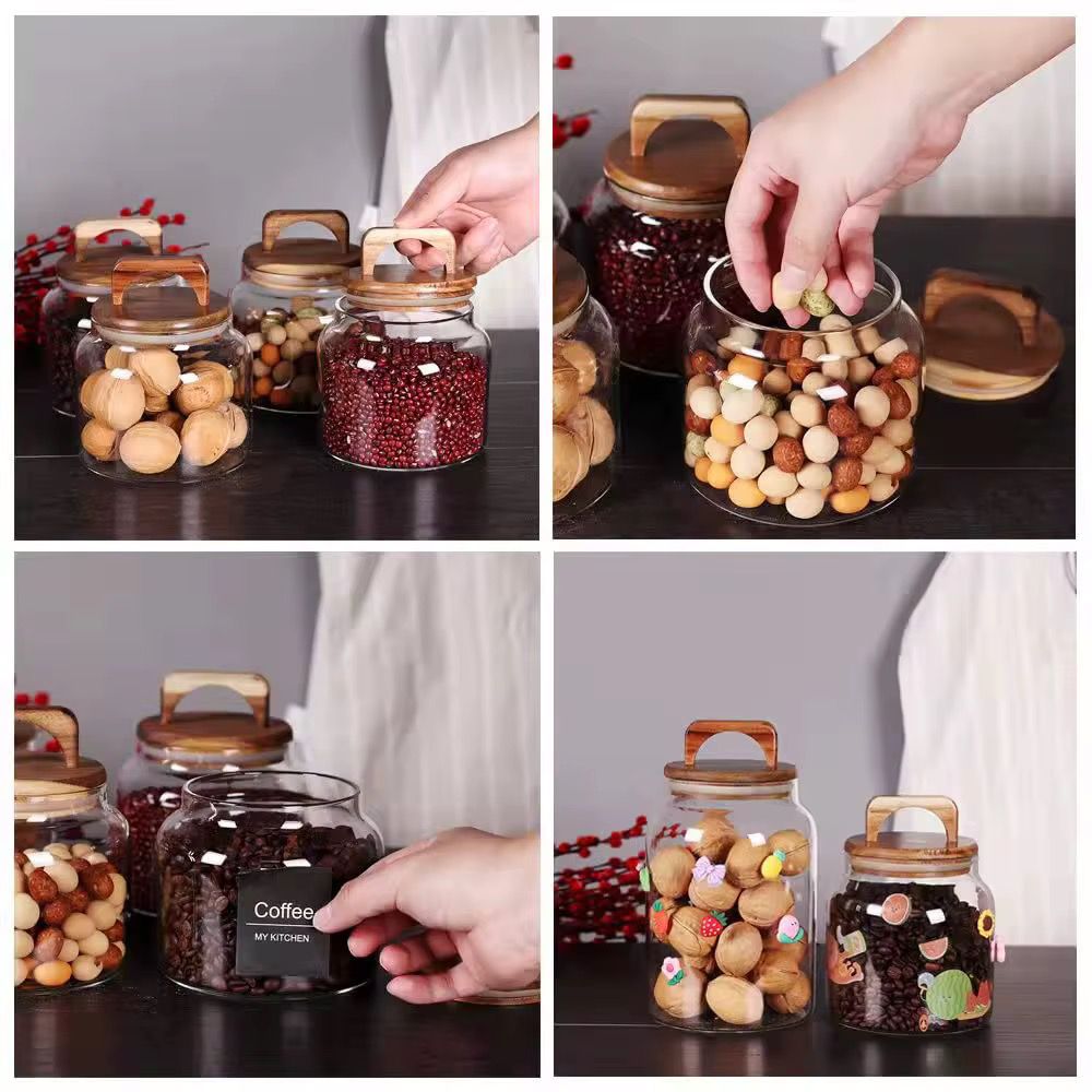 Retro Glass Container