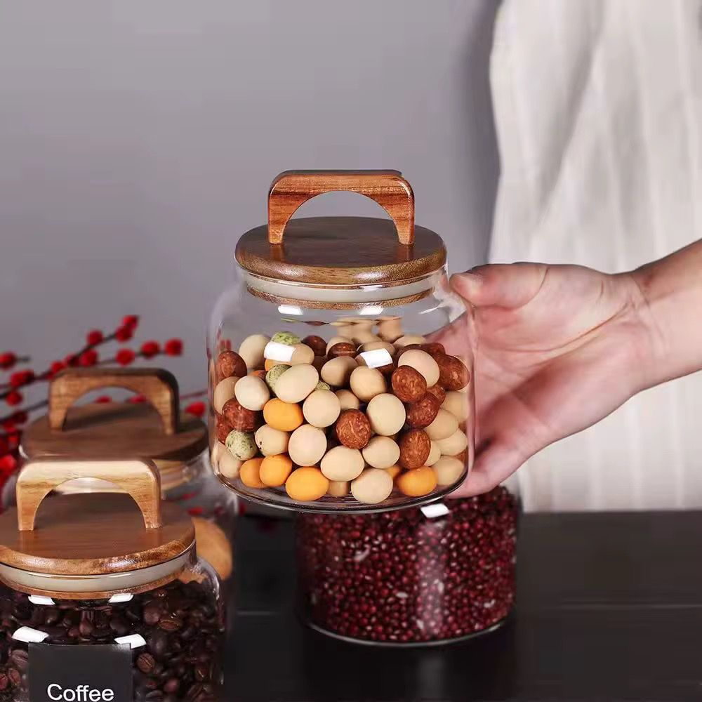 Retro Glass Container